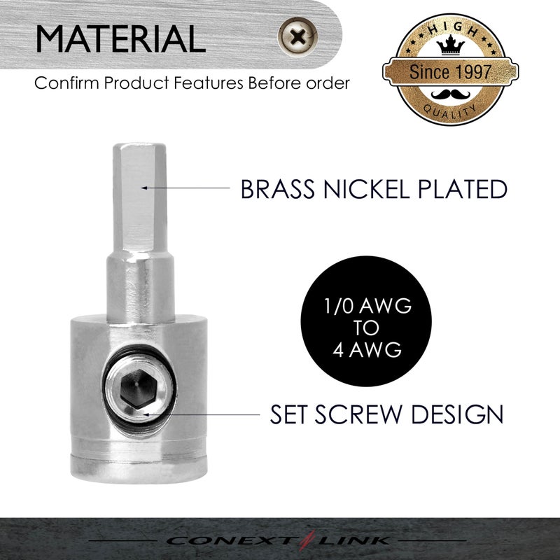 Conext Link GAD04 1/0 Gauge to 4 Gauge Wire Reducer 2 Pack - Image 2